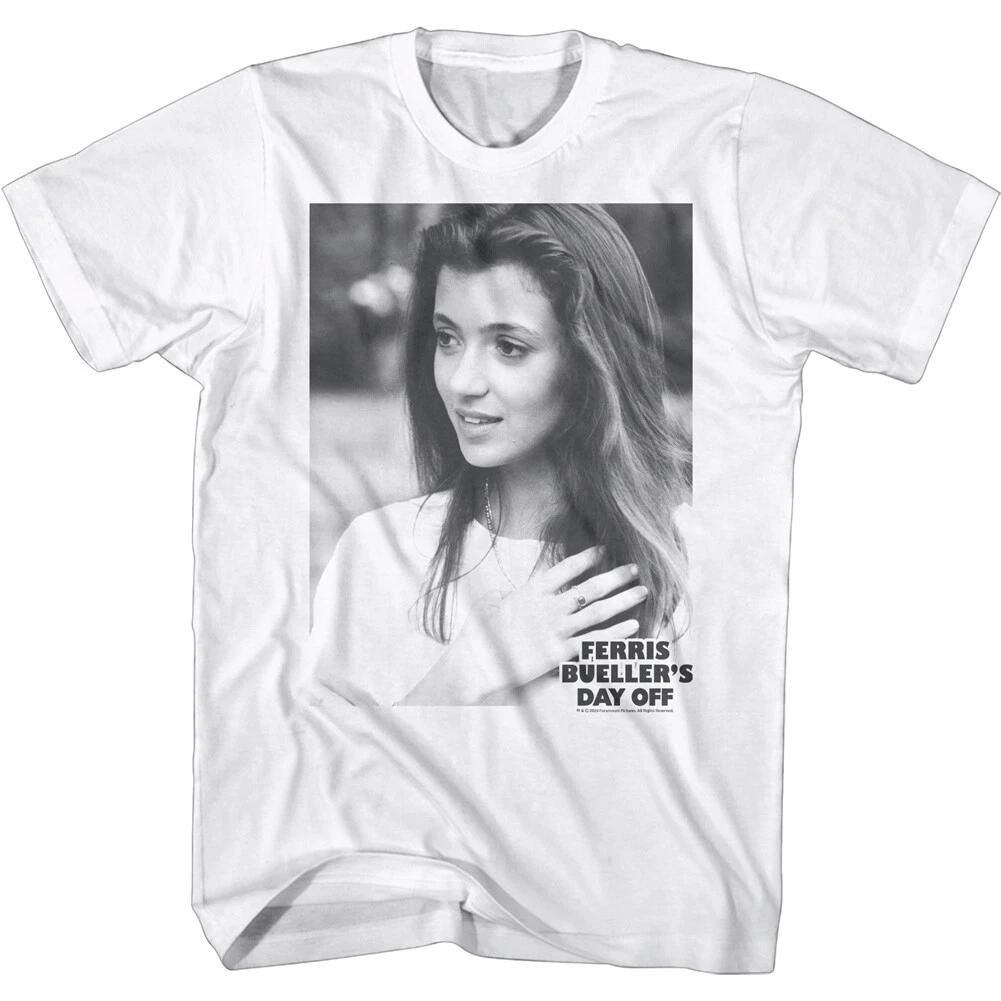 Ferris Bueller Sloane Photo Men s T Shirt Peterson Mia Sara Funny Comedy Movie L