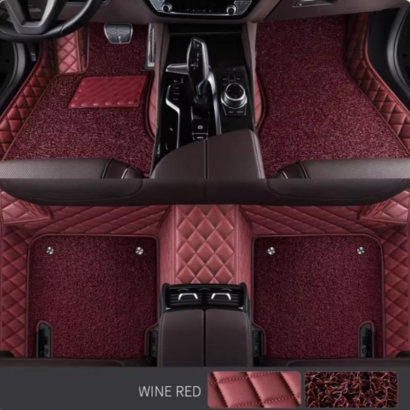 For Renault Laguna Hatchback Auto Double layer 5D Custom Car Floor Mats Carpets Foot liners car Accessories voiture