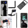 Manga Vagabond Handyhülle Für Samsung Z Flip 7 6 5G Galaxy Z Flip4 Z Flip5 Z Flip3 Hülle Schwarzes Hart-PC-Gehäuse Schutzhülle