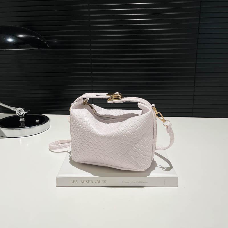 

Премиальная сумка Sense для женщин 2025 года, новая модная сумка-мессенджер в иностранном стиле, универсальная сумка через плечо для женщин белый