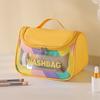 Women PVC Waterproof Cosmetic Bags Travel Storage Bag Toiletry Organizer Portable Transparent Makeup Bag Female Shower Wash Bag
