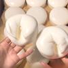 Milky Fragrance Cheese Roll Slow Rebound Mochi Taba Squishy Soft Sticky Yogurt Cake Fluffy Bread Round Milky Bun Dessert Gift
