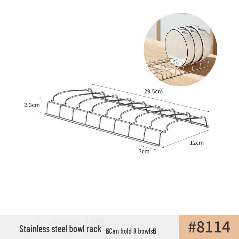

Встроенный органайзер для японской посуды: Миски, Тарелки, Подносы и Подставка для сушки посуды для хранения в шкафу.