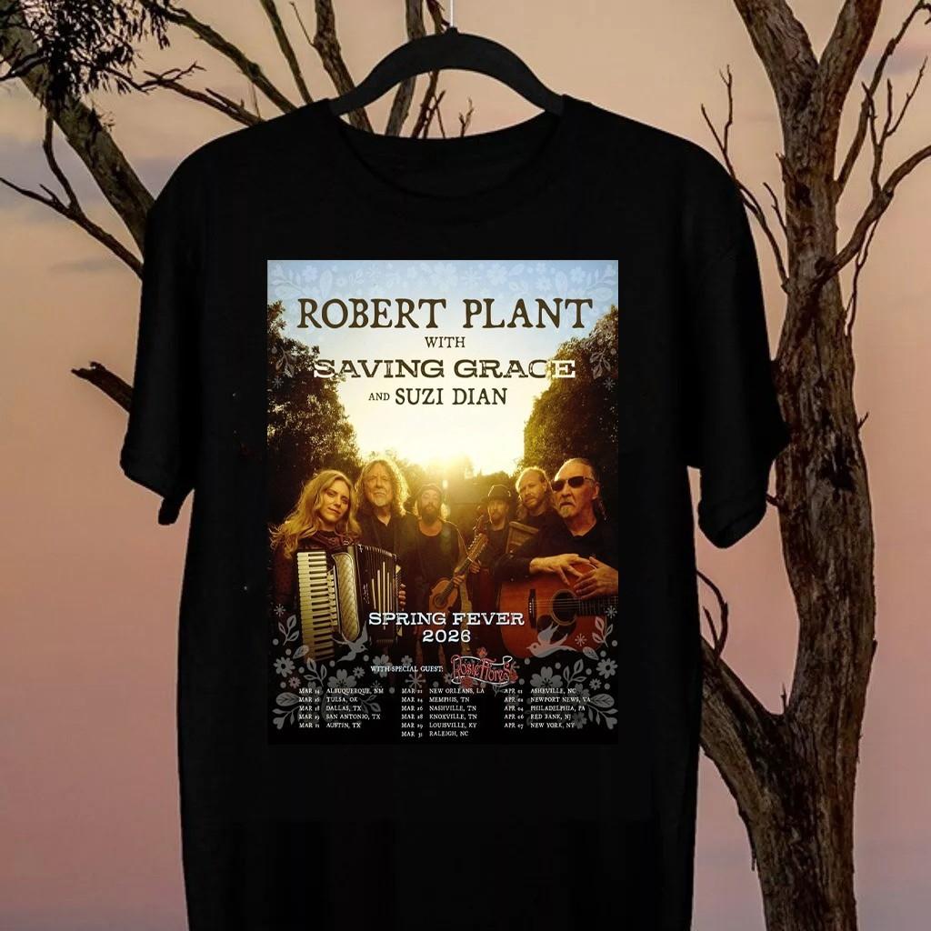 Robert Plant Announces Spring 2026 Tour shirt Gift For Fan PP2822 S