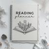 Reading Plan, Reading Book Review Plan, Book Review Log, Monthly Reading Log Librarian Gift, Bookworm Gift