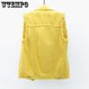 WTEMPO Multicolor Casual Denim Colete Feminino Moda Primavera Verão Versátil Slim Raw Edge Rasgado Sem Mangas Casacos Curtos