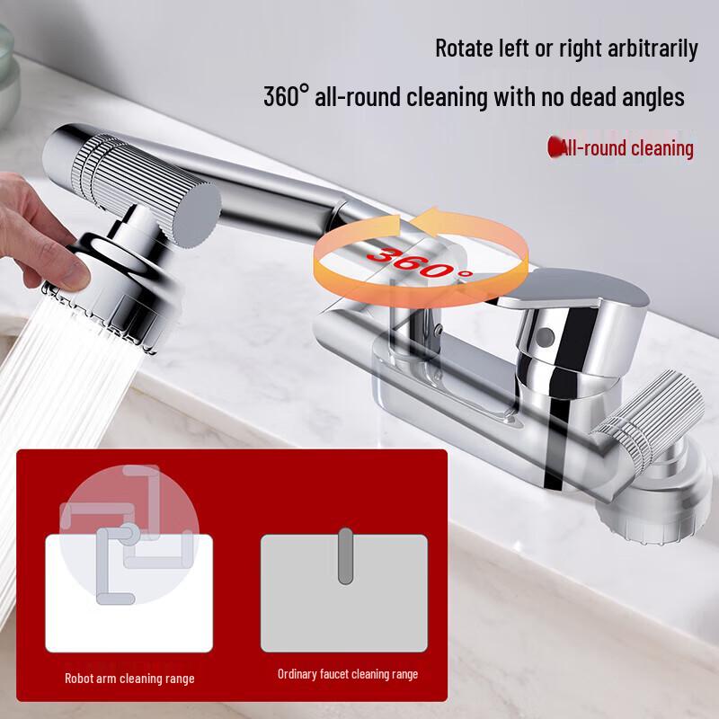 Leierstan Dual-Hole Basin Faucet