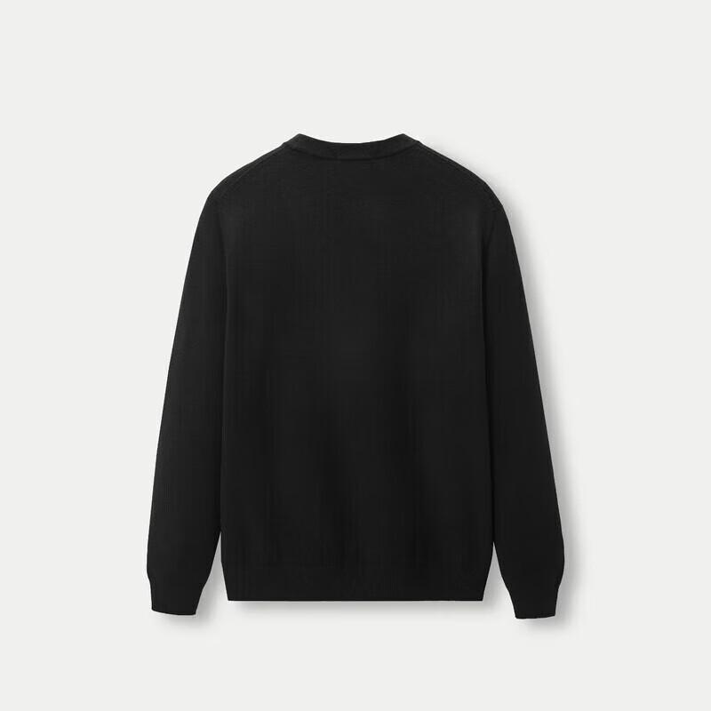 HLA Men's Business Casual Round Neck Pullover Sweater