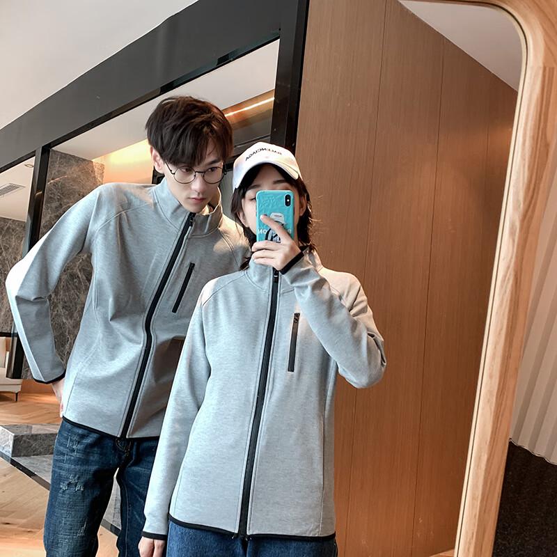 

Yiliteng Унисекс Толстовка с капюшоном на молнии Осень/Зима M