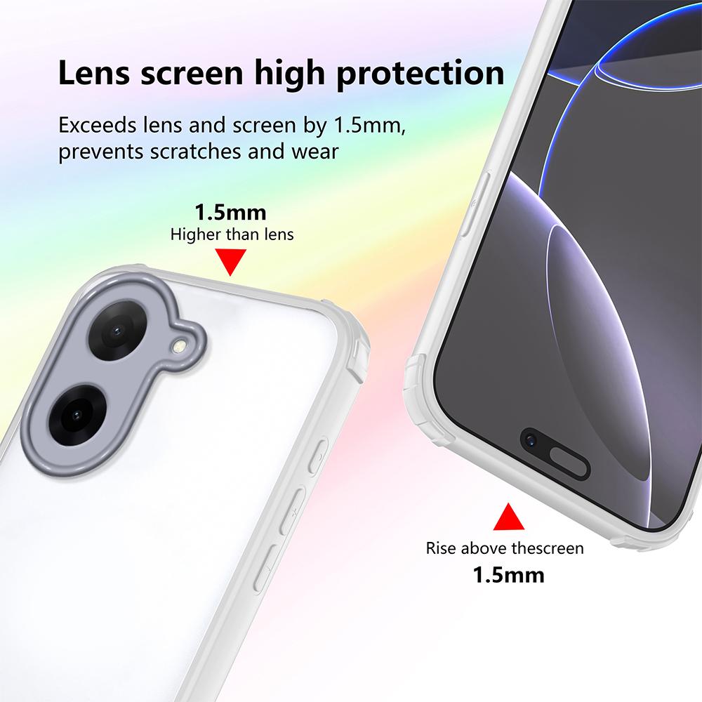 For Xiaomi Redmi A5 4G (171.7mm)/Poco C71 4G Case Reinforced Corner Shockproof TPU + Acrylic Phone Cover