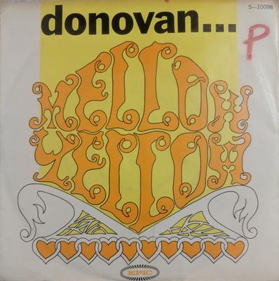 7-Zoll-Schallplatte DONOVAN - Mellow Yellow 510098 Epic 1966 US Rock Gebraucht