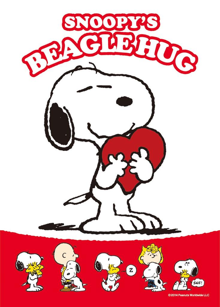 jigsaw puzzle PEANUTS Beagle Hug 108-piece (18.2x25.7cm)