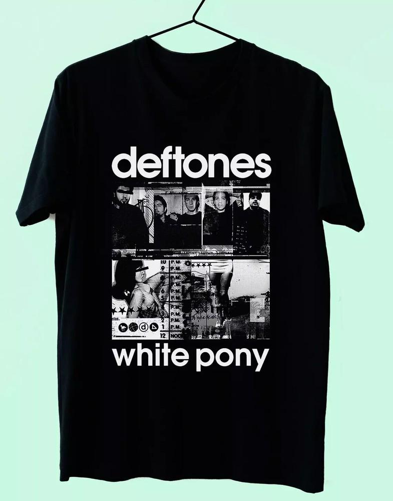

Deftones Around The Fur White Pony T Shirt Short Sleeve Full Size S-5XL.webp Unisex T-Shirt M