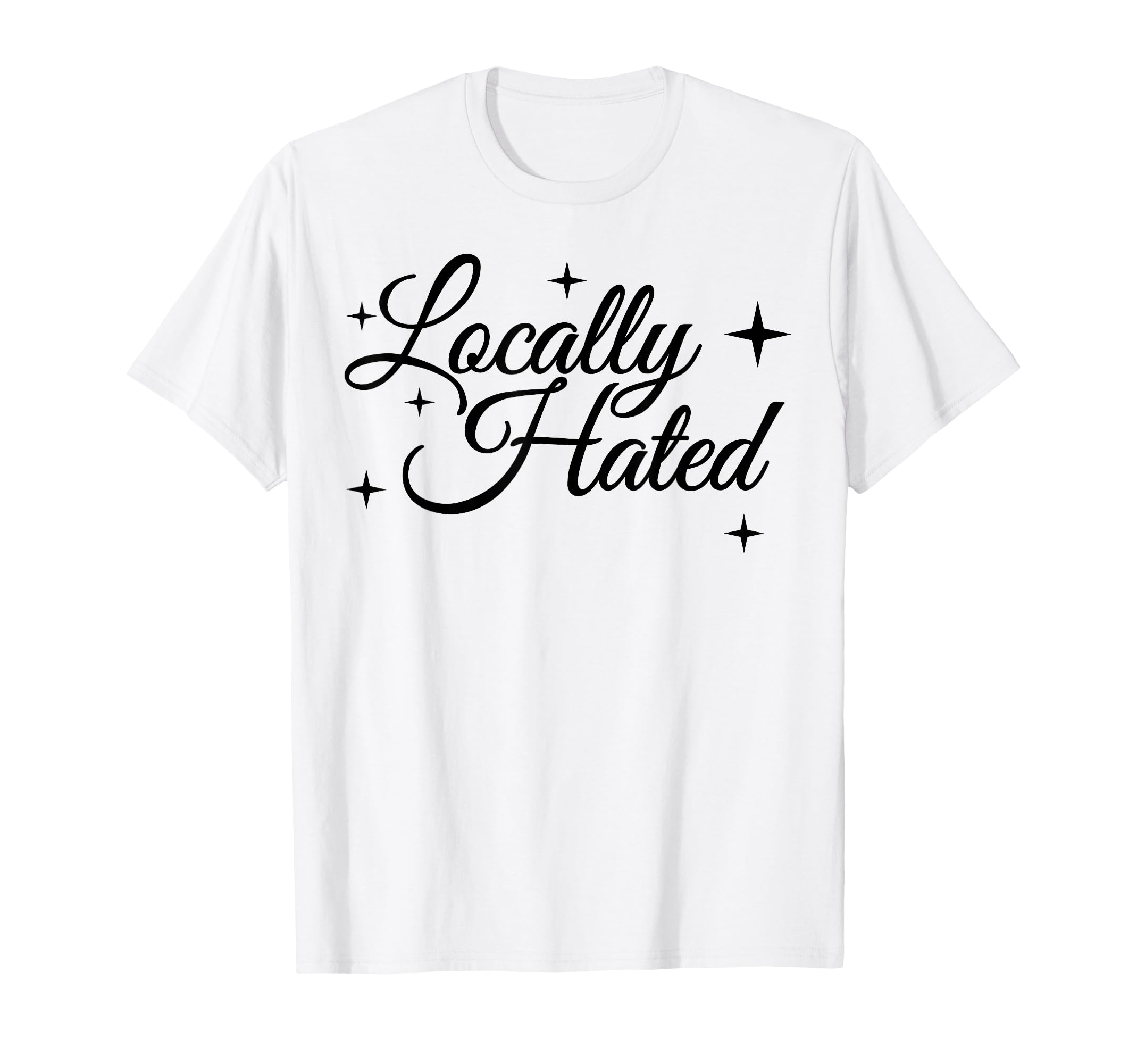 

Locally hated T-shirt чёрный
