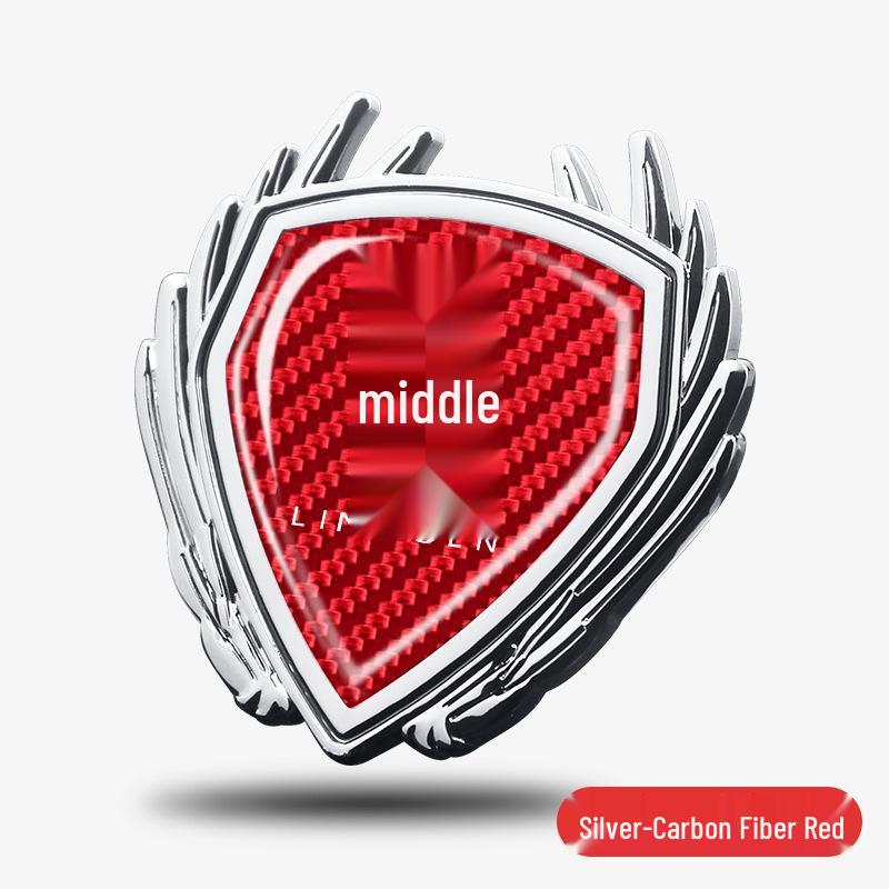 Lincoln Adventure MKC Aviator MKT Body Side Window Metal Badge Logo Sticker