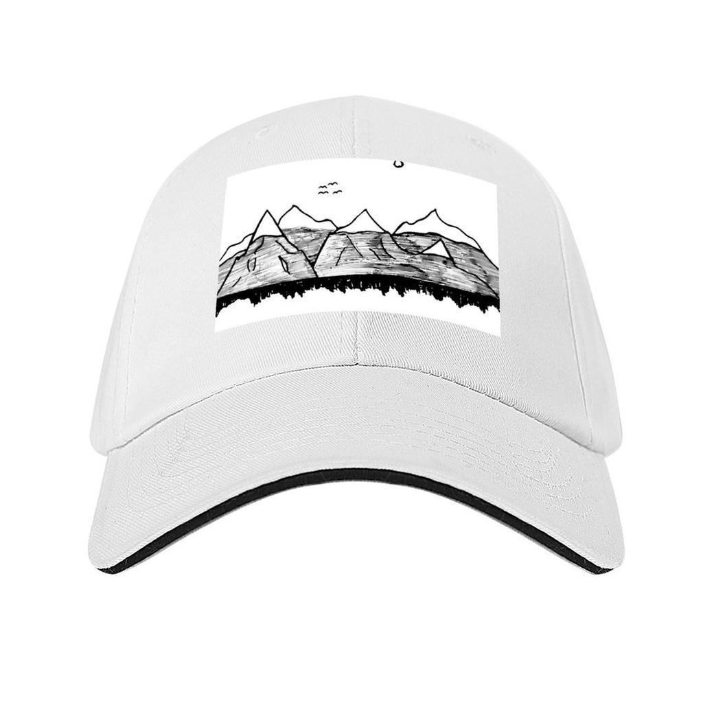 Mountainscape Baseball Cap tactical cap sailor cap for Unisex Golf Wear Luxury Unisex GirlS Hats Unisexs