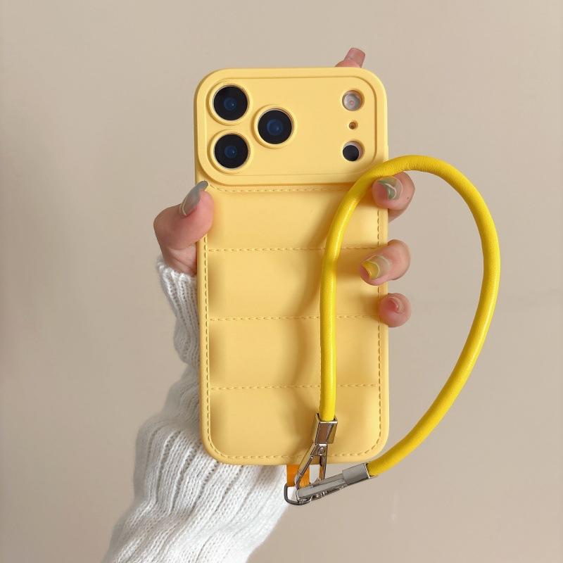 Autumn and winter wave three-dimensional down jacket iPhone11Promax mobile phone case Korean Apple 11P protective case