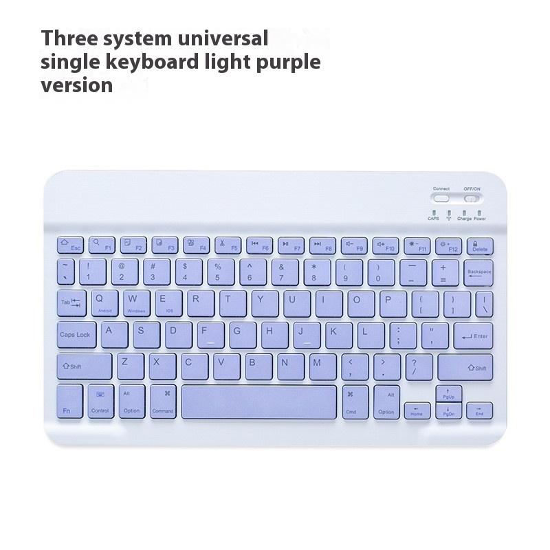 10palcová Bluetooth klávesnice pro iPad 11, sada klávesnice a myši pro Apple, Android, mobilní telefon, univerzální tablet, Bluetooth klávesnice