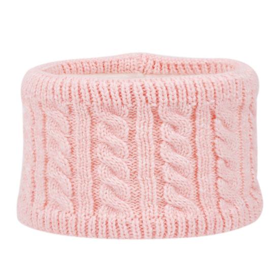 3Pcs/Set Kids Hat Scarf Gloves Set Colorful Twist Texture Hat Thickened Plush Lining Neck Gaiter Knitted Gloves Set