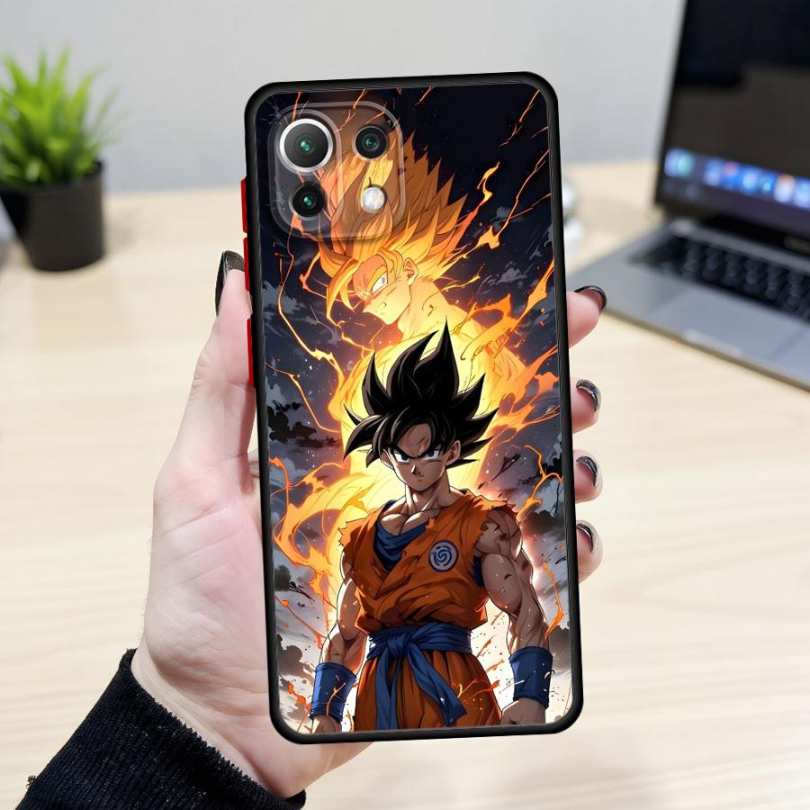 

Чехол для Xiaomi Mi 13 11 Lite 12T 11T 12x 10T 14 13 Pro Задняя крышка телефона Dragon Ball Talent Goku Xiaomi 12