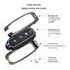 BYD Denza X 2020 Sports Flagship Key Case: Stylish Unisex High-End Shell