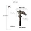Luxury Dragon Head Walking Stick Canes For Men Decorative Walking Cane Man And Women Elegant Fashion Detachable Walking Stick