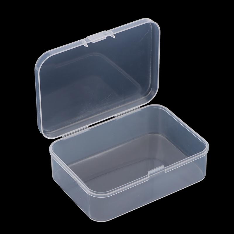 1 Stück Aufbewahrungsbox 10,5x7,5cm Transparent Spielkartenbox Schmuckaufbewahrungsbehälter Brettspiel Poker