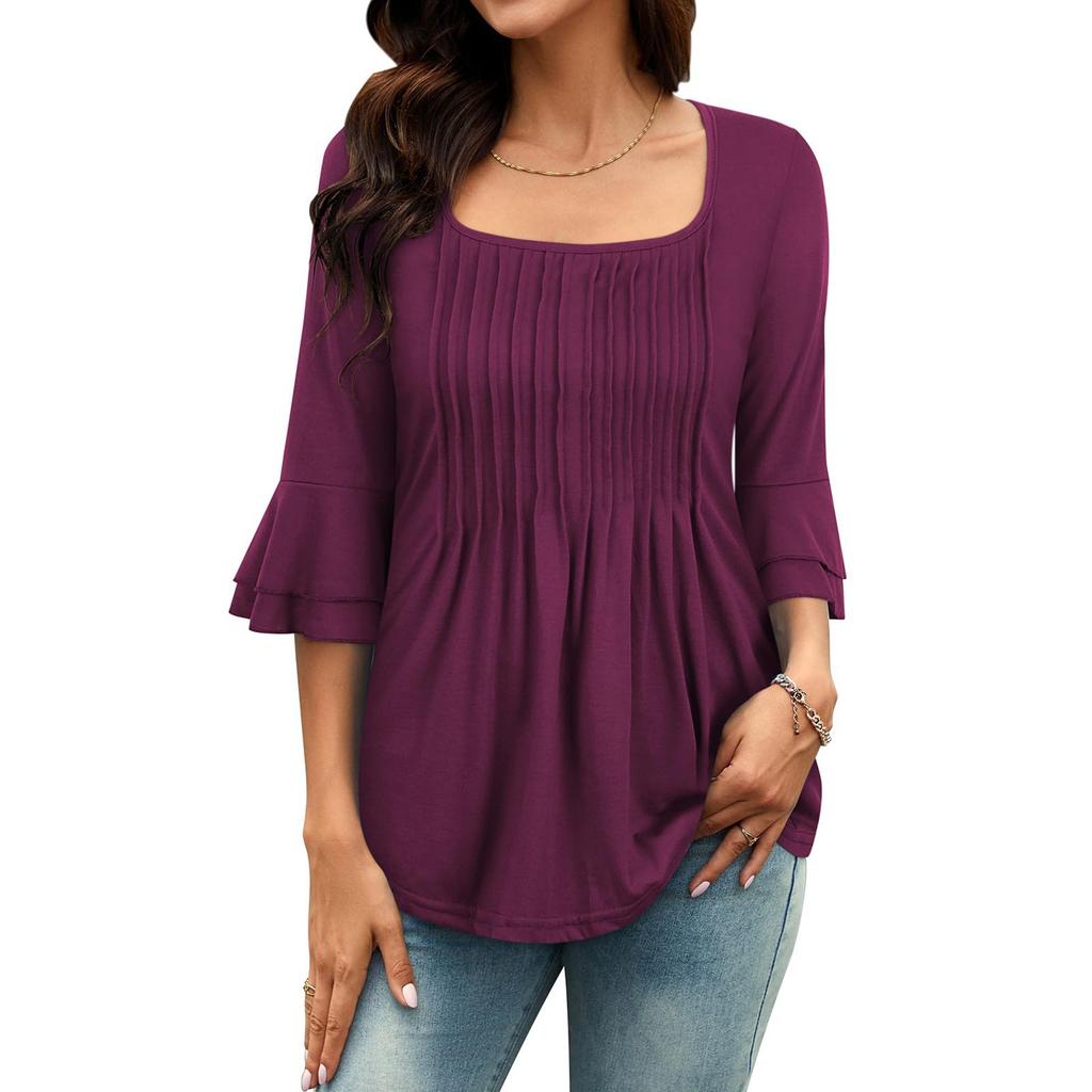 Tops For Women Dressy Casual  Shirts T Shirts Top