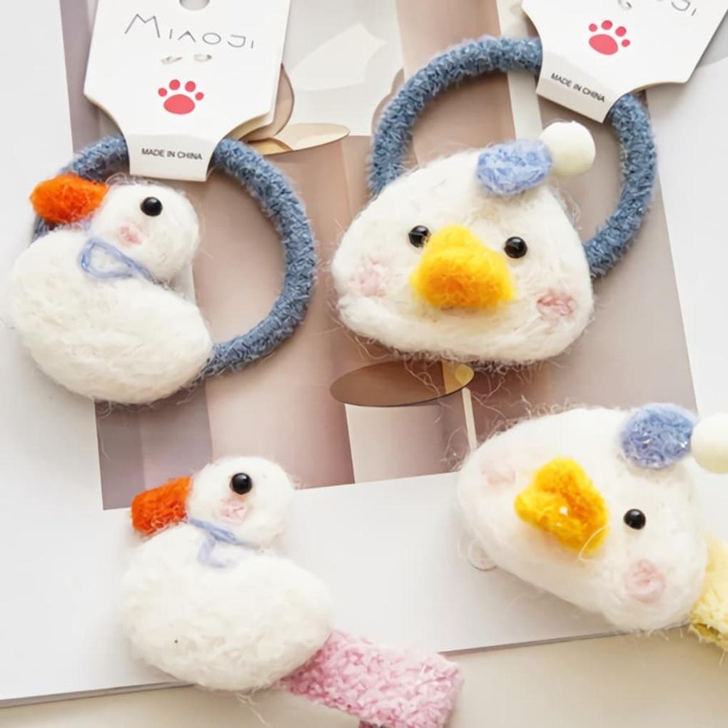 Women's Cute Fluffy Duck Hairpin Hairpin Accessory