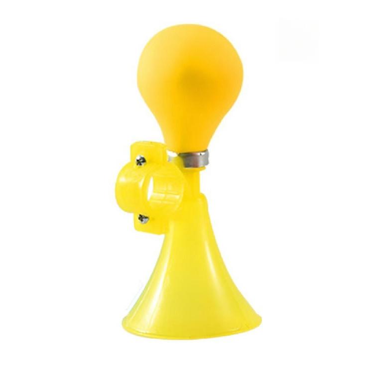 1PC Bicycle children's bike air horn colorful mini air horn children's bike decoration hand pressed horn bicycle accessories2