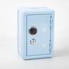 Mini Metal Piggy Bank with Password Combination Lock & Key Portable Small Money Safe for Kids Student Dorm Storage Use