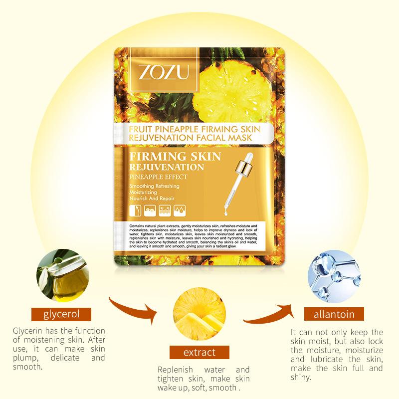 ZOZU Fruit Mask Hydrating Mask Face Mask Hydrating Mask