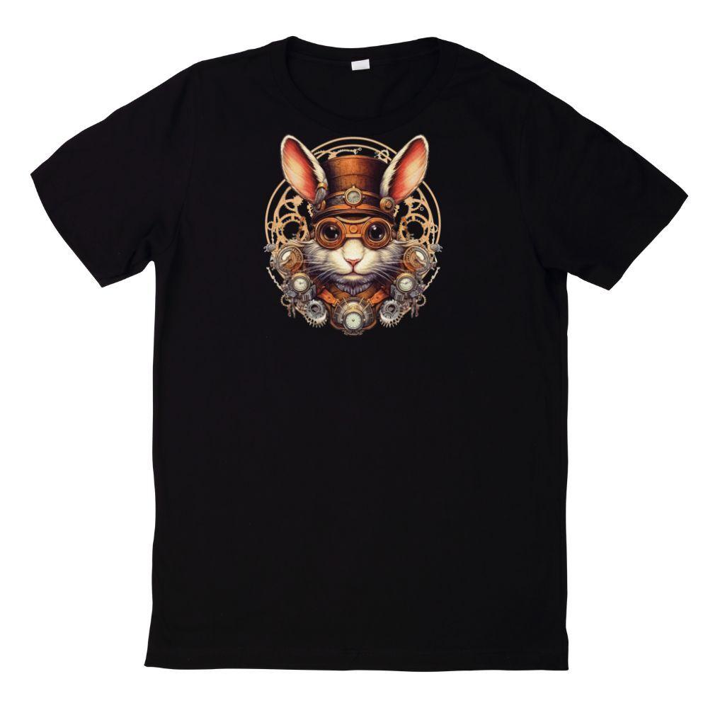Steampunk Rabbit Machine T-ShirtWill Open In a New Window or Tab