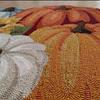 Colorful Pumpkin Door Mat American Retro Kitchen Rug Bedroom Decoration Floor Mats Hand-woven Polypropylene/Polyester