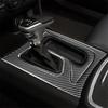 Carbon Fiber for Dodge Charger 2015- Center Console Gear Shift Panel Cover Trim Interior Accessories LHD