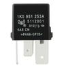 1 X 1K0951253A #460 5112001 12VDC Relay 4-Pin Quick Connect SPST Automotive Relay