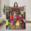 B-Bob Burgers Thanksgiving  Blanket Multiple Sizes Super Soft Cozy  Throw Blankets for Sofa Couch and Bed
