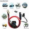 12V Double SAE Quick Release Cable Adapter Extension Solar Cable SAE Quick Extension Cord Cable Connector For Battery Charger