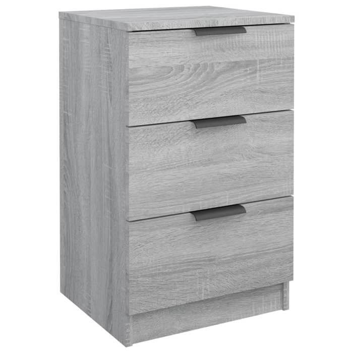 VidaXL Bedside Table Sonoma Grey 40x36x65 Cm 817053