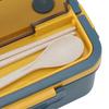 3 Compartment Compartment Lunch Box 1500ml Thermal Lunch Box Lunch Storage Container  For Travel