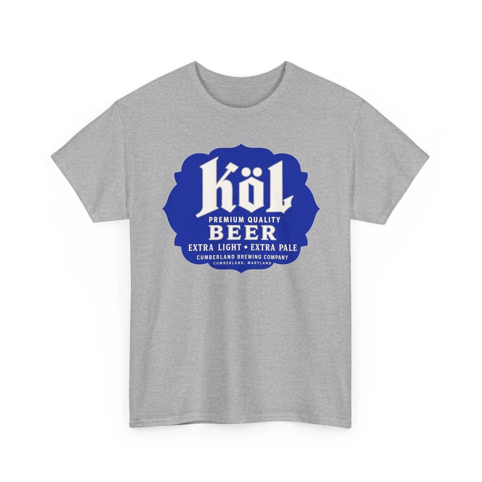Kol Premium Quality Beer Extra Light Pale Cumberland Brewing Co MD Retro T-Sirt M