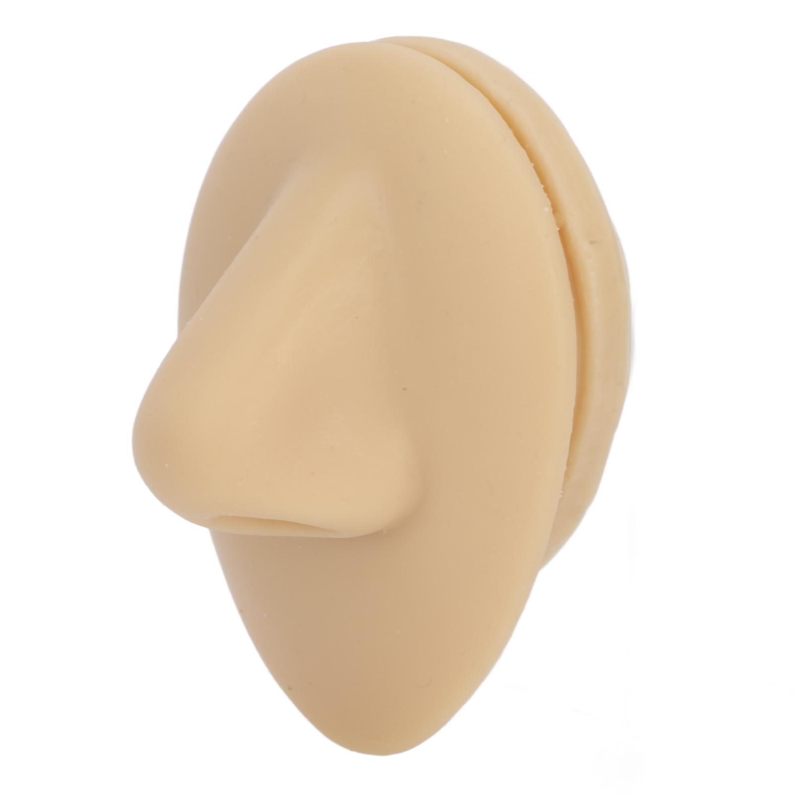 

Simulation Nose Model Soft Silicone Flexible Human Nose Acupuncture Teaching Display Tool