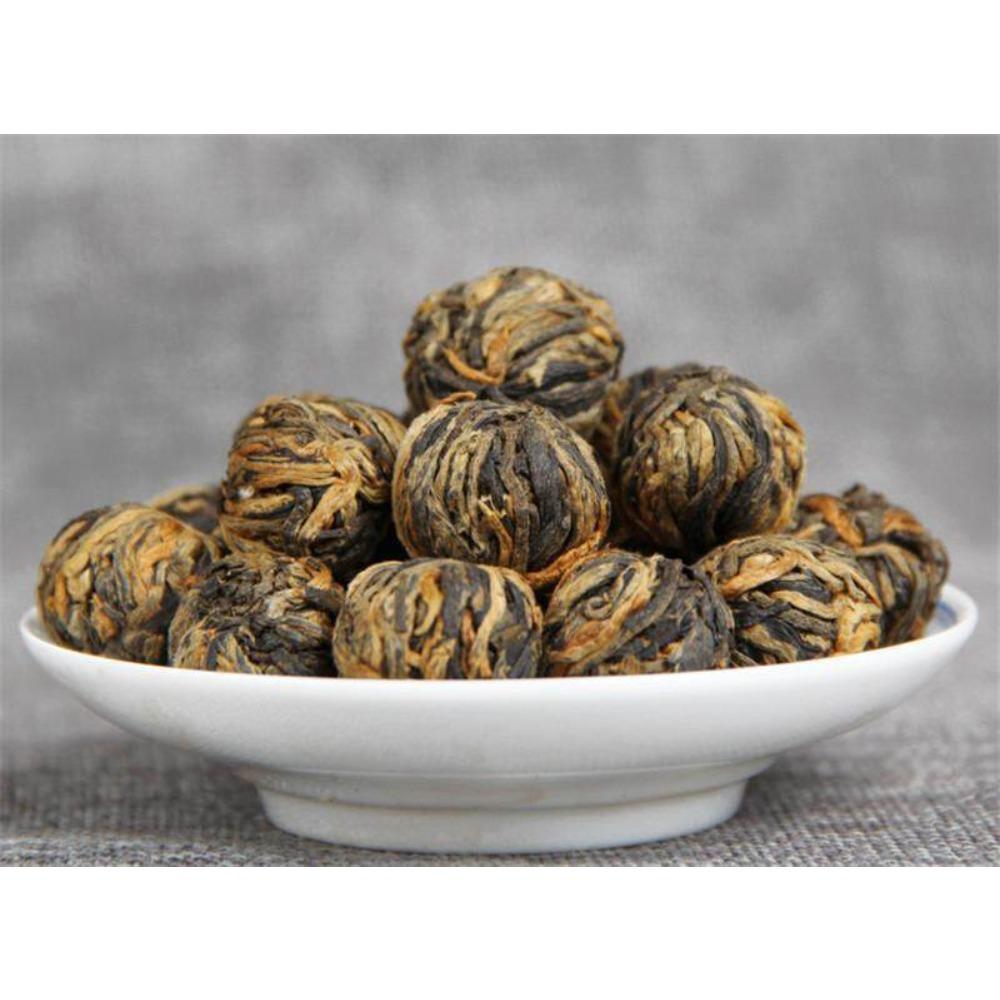 C-HC049 60g Yunnan Handmade Dianhong Black Tea Small Gold Ball Canned