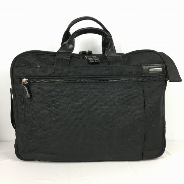 ACEGENE Dokumententasche Businesstasche Schultergurt Schwarz Mehrere Fächer(GEBRAUCHT)