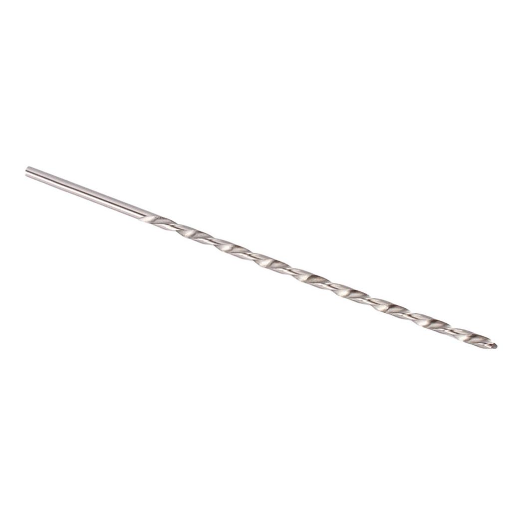 4mm HSS Extra Long 200mm Twist Drill Bit Straight Shank Auger Drill