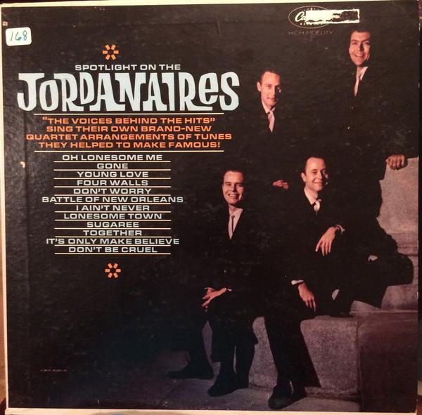 

LP Record JORDANAIRES Spotlight On The Jordanaires T1742 Capitol Records 1962 US Pop Used