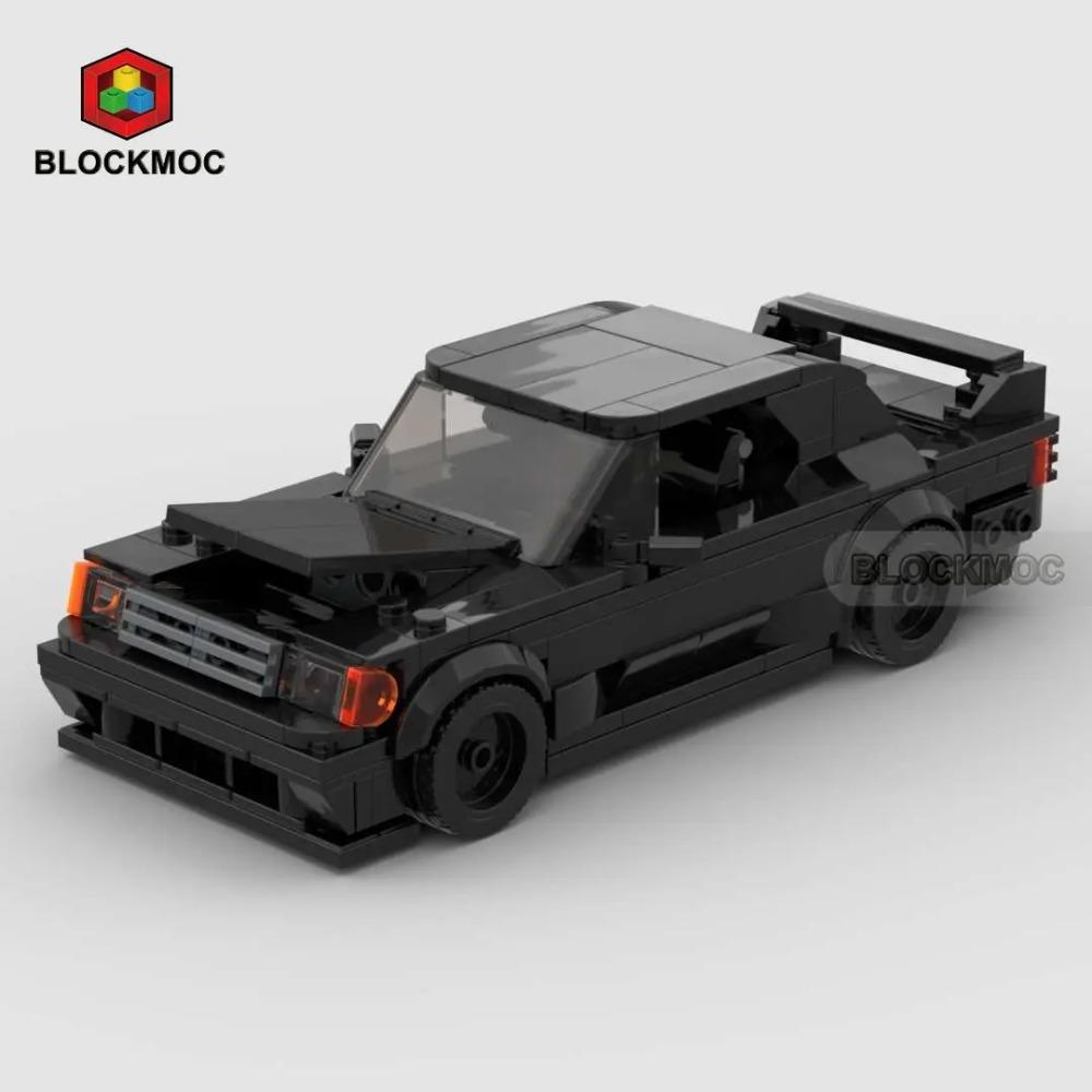 MOC Bricks 190E EVO II Speed Cars Techniced Building Blocks DIY Bricks Set Kids Toys Creative Gifts for Boys Girls