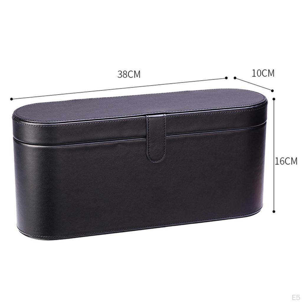 Travel Hair Dryer Storage Box Case Air Brush and Attachments, with Handle Magnetic Flip Bag Only