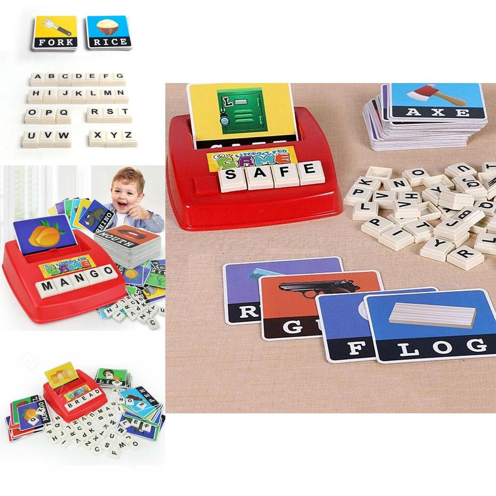 Engaging Educational English Spelling Alphabet Letter Game For Kids Learning Fun
