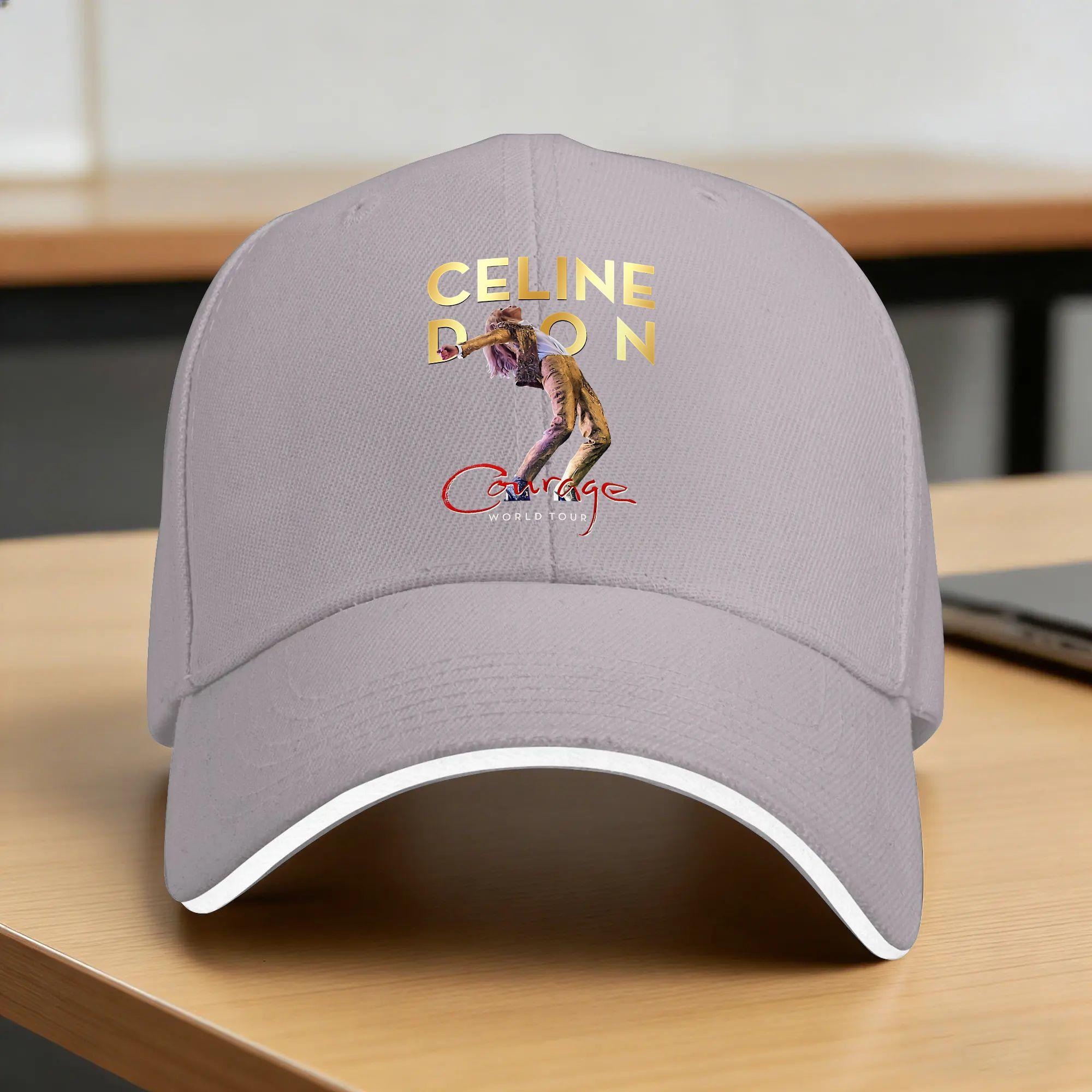 Spring Casual Baseball Cap Celine Dion Outdoor Sport Trucker Hat For Men Adult Sunscreen  Classic Baseball Caps One Size